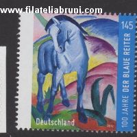 centenario della ocrrente artistica espressionista il cavalliere azzurro