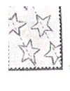 Filigrana stelle multiple II 65° D