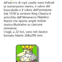 Fogli comlementari minifogli Marini king 2013 Vaticano 