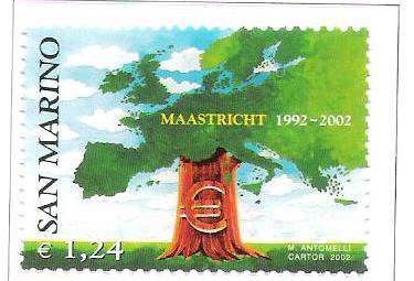 10 anniversario del trattato di Maastricht 