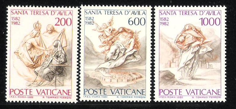 4° centenario della morte di Santa Teresa d'Avila