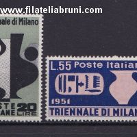 Triennale di Milano triennial art exibition Milan 1951 