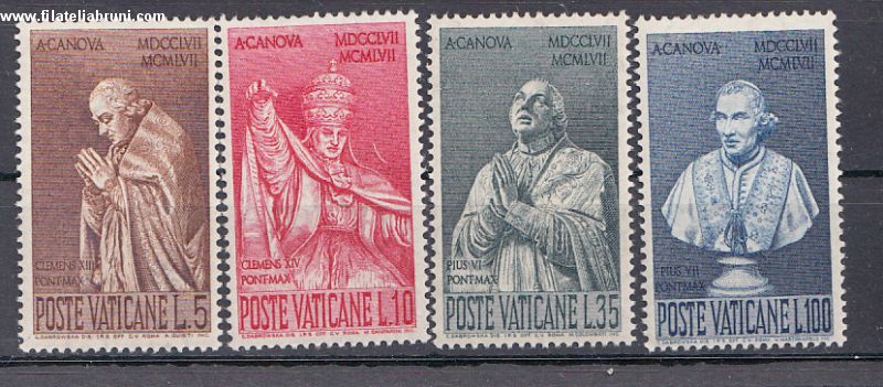 1958 Vaticano Vatikanstaat Canova