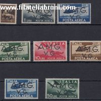 Serie imperiale e democratica soprastampati Amg-Vg 