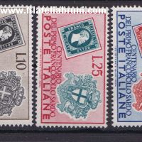 Centenario dei primi francobolli di Sardegna Sardinia Stamps
