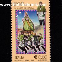 Folclore la Madonna che scappa in piazza Sulmona