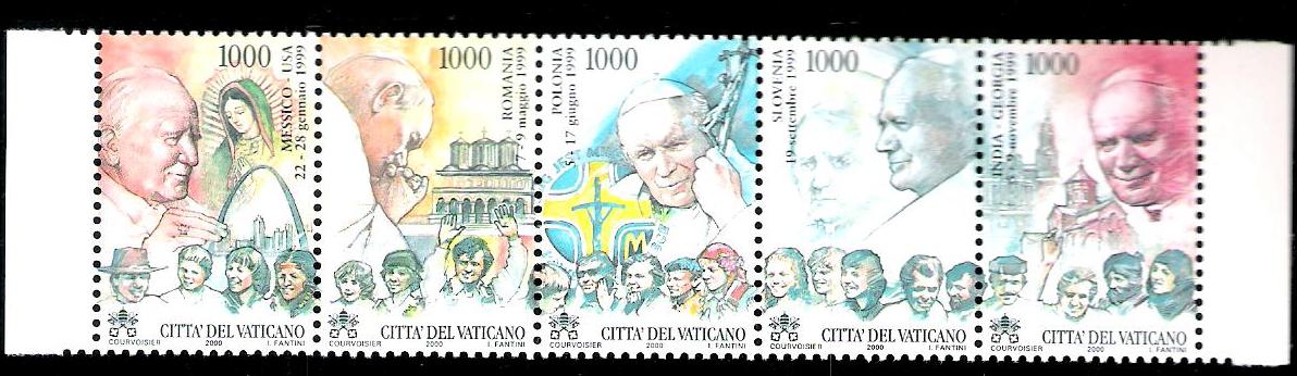 I viaggi di Giovanni Paolo II 1999