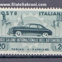 Salone dell'automobile di Torino 1951 Automobile exhibition Turin