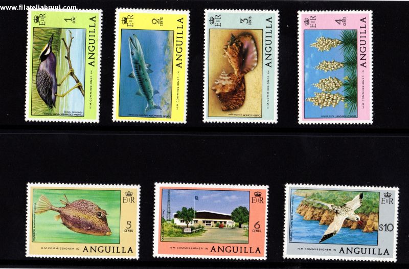 Anguilla serie courante