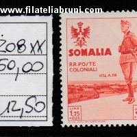 Visita del Re in Somalia lire 1.75