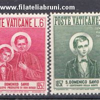 1957 Vaticano Vatikanstaat San Domenico Savio