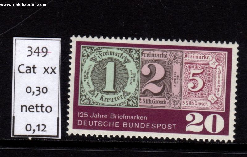 125° anniversario del francobollo