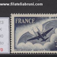 cinquantenario del primo volo dell'aeroplano di Clement Ader