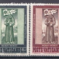 1956 Vaticano Vatikanstaat San Giovanni da Capestrano