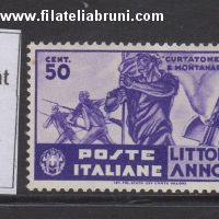 Littorali issued in honor of the universitary contests c 50