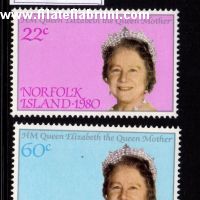 80 anniversaire de la reine mère Elizabeth