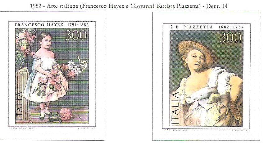 Arte italiana Hayez Piazzetta 1619 1620