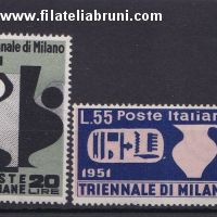 Triennale di Milano triennial art exibition Milan 1951 