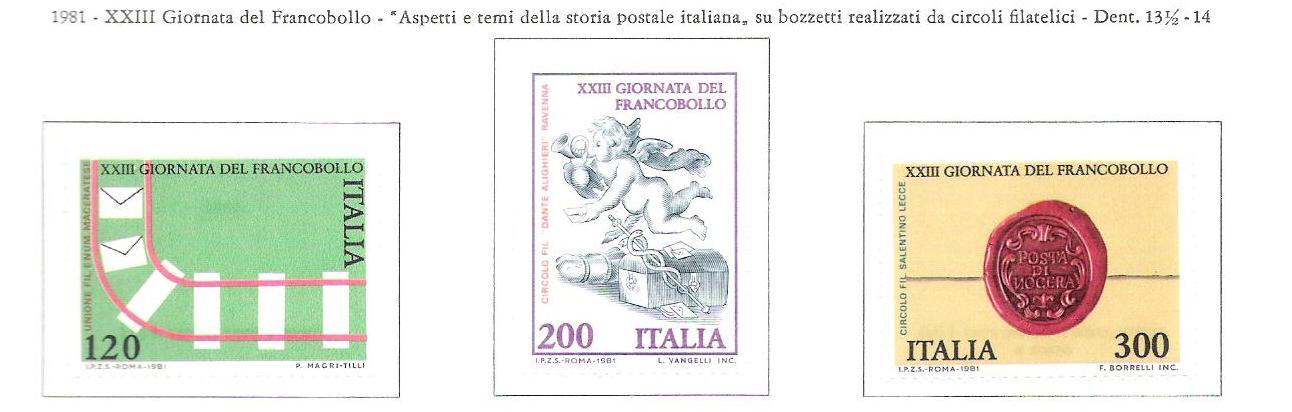 Giornata del francobollo 1981