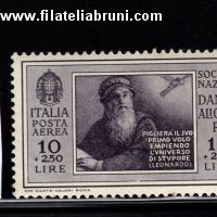 Dante Alighieri Dante Alighieri Society lire 10  + 2,50 posta aerea