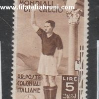 mondiali di calcio 1934 lire 5.00