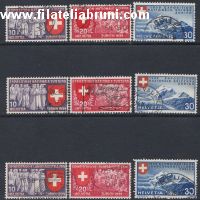 1939 Svizzera Schweiz Helvetia apertura dell'esposizione nazionale di Zurigo usati used