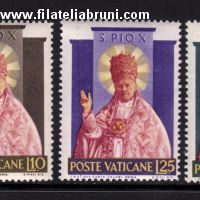 1954 Vaticano Vatikanstaat santificazione Pio X