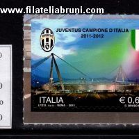 Juventus 2013 francobollo singolo
