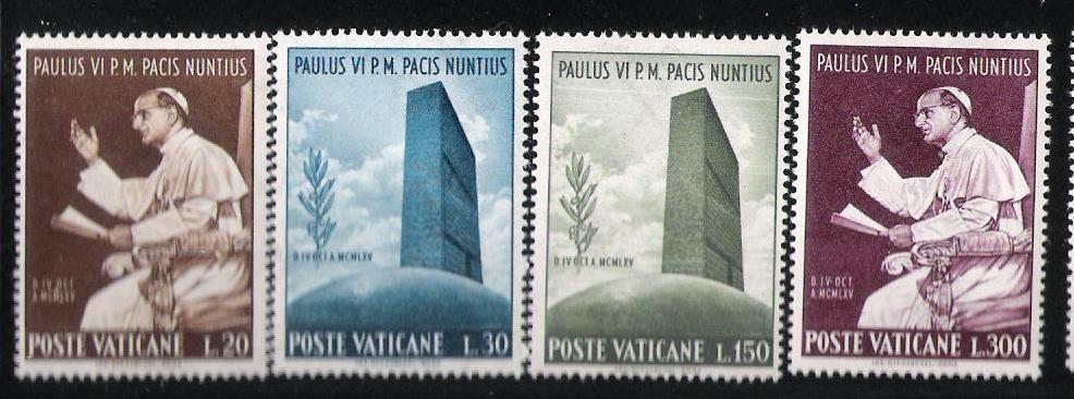 Visita di Paolo VI all'Onu