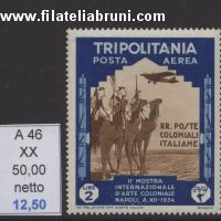 Mostra coloniale lire 2  posta aerea