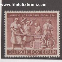 Centenario della morte August Borsing ed esposizione industriale di Berlino