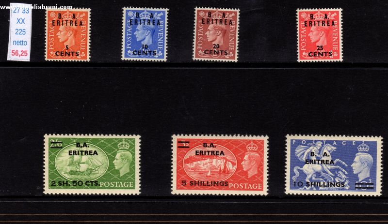 Eritrea occupazione brittanica